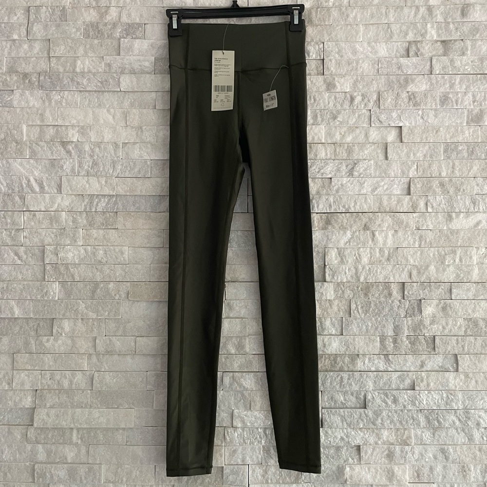 NWT Sweaty Betty Leggings Size XS High Rise Dark Forest Green Yoga Pants $88